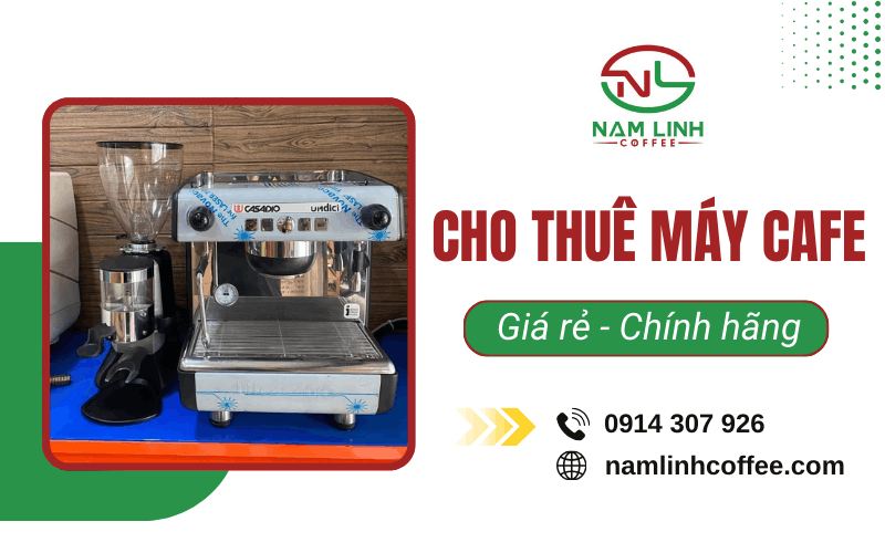 Cho thuê máy cafe giá rẻ