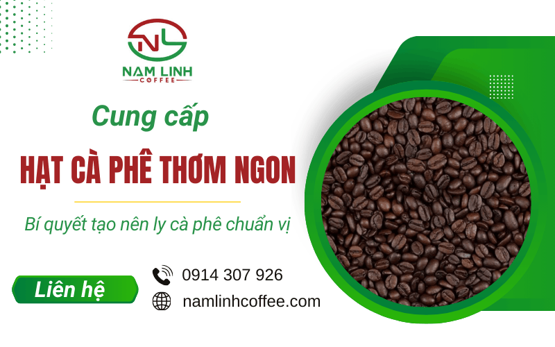 Hạt cà phê thơm ngon